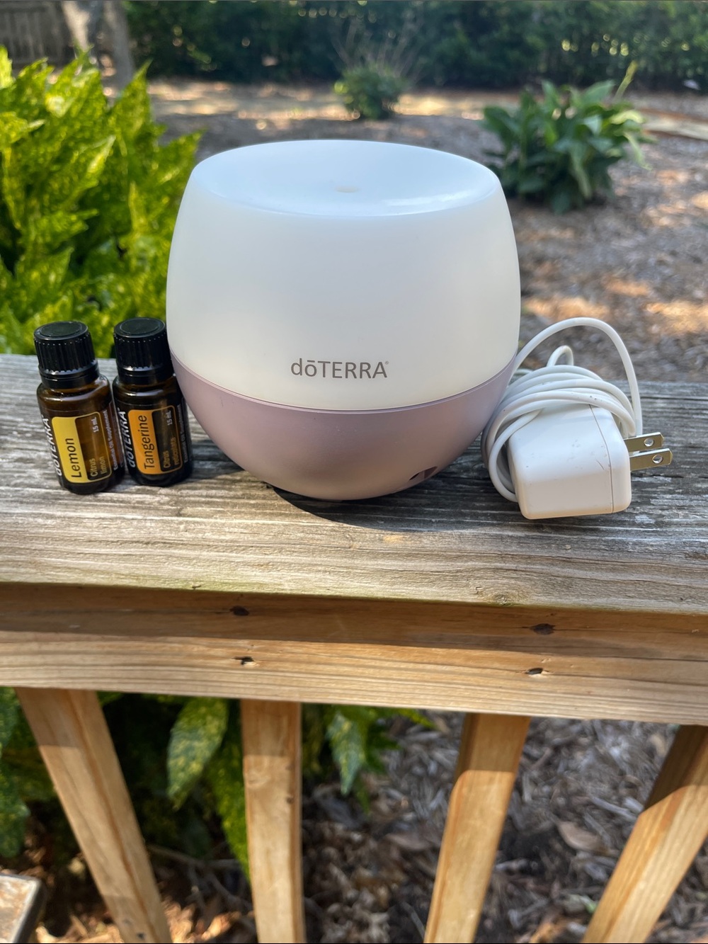DoTerra Petal Diffuser with essential oils